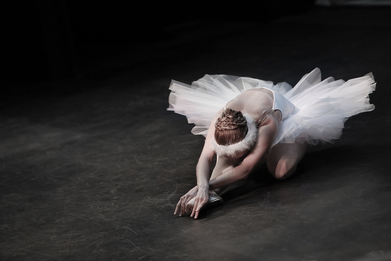Tanz Ballerina Dehnung Vorbereitung Tanzsocken – warum sie für Profi-Tänzer unerlässlich sind