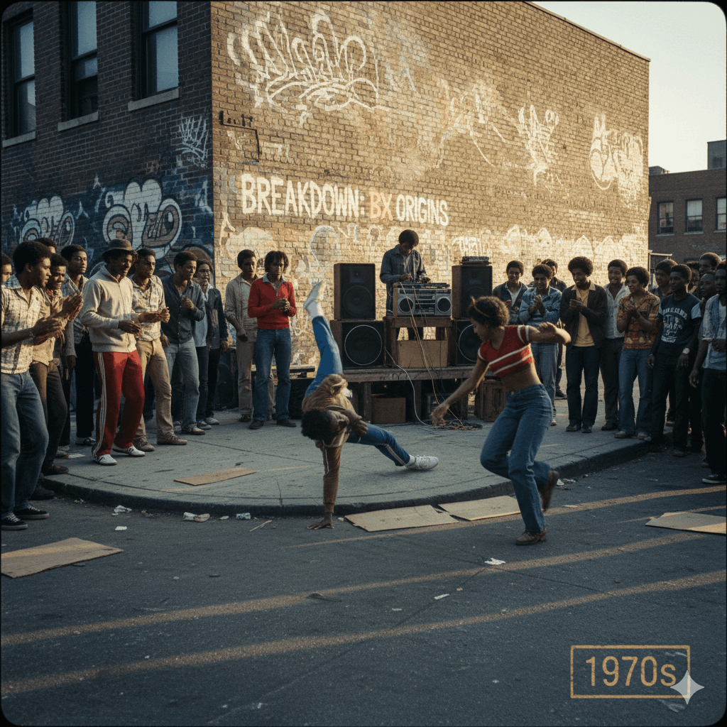 Breakdance auf der Straße Breakdance Entstehungsgeschichte – Wie ist Breakdance entstanden