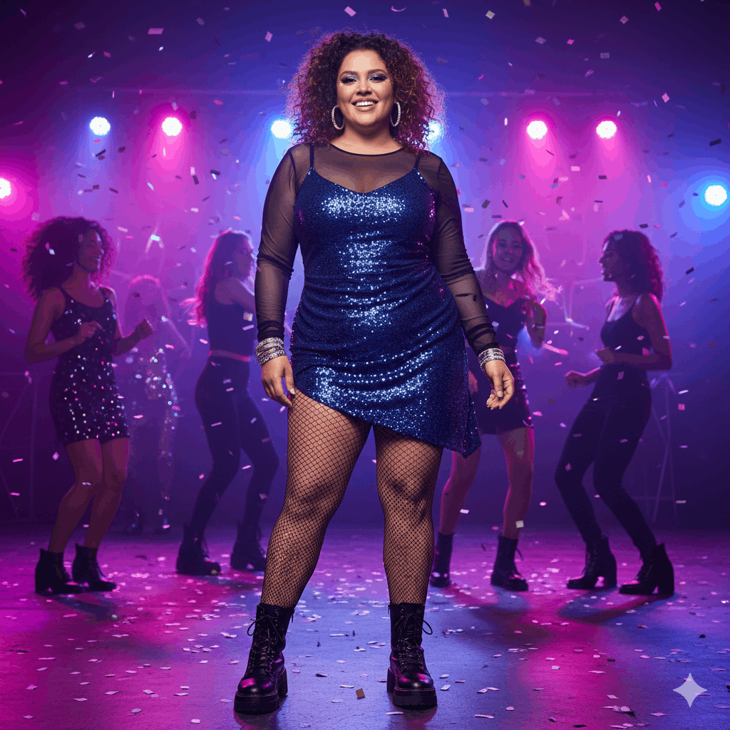 Club Outfit für mollige Frauen – Ideen