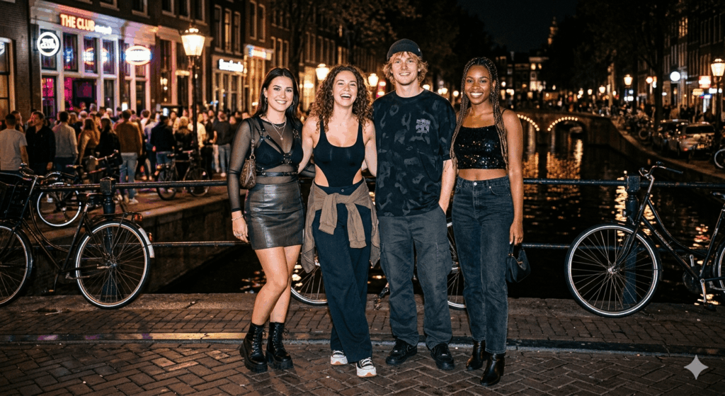 Club Outfit Amsterdam Ideen 2026 Stylisch durch die Nacht